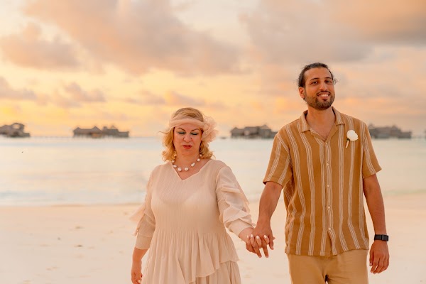 Christina + Mounaim at Villa Nautica, Villa Nautica, Paradise Island, Kaafu Atoll, Maldives — frame 33