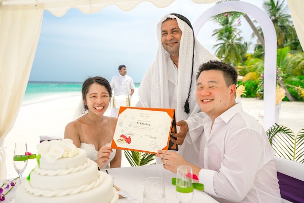 K & W  Elopement at Constance Halaveli Resort, Constance Halaveli Resort, Alifu Alifu Atoll, Maldives — frame 16