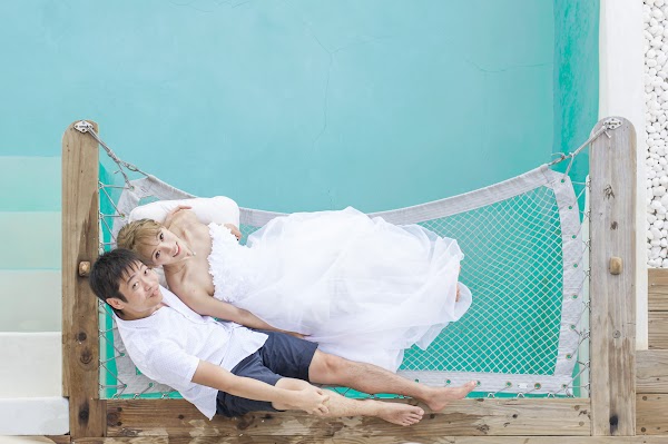 I & H Honeymoon Portrait at Soneva Jani — frame 4