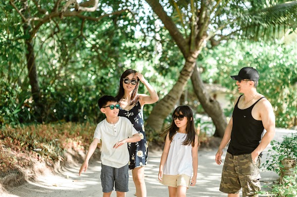 S & B Family Portrait at Dusit Thani Maldives, Dusit Thani Maldives, Baa Atoll, Maldives — frame 27