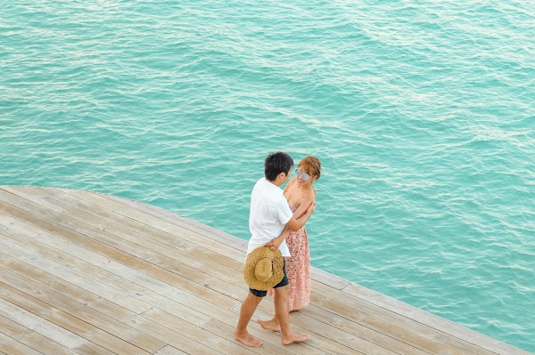 I & H Honeymoon Portrait at Soneva Jani, Soneva Jani, Noonu Atoll, Maldives — frame 21