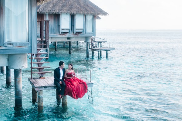 A & C Pre-Wedding Portrait at Club Med Kanifinolhu — photographed at Club Med Kanifinolhu, Kaafu (Malé) Atoll — frame 6