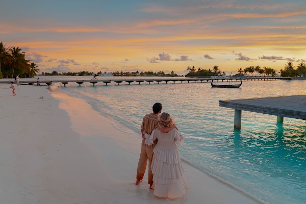 Christina + Mounaim at Villa Nautica, Villa Nautica, Paradise Island, Kaafu Atoll, Maldives — frame 39