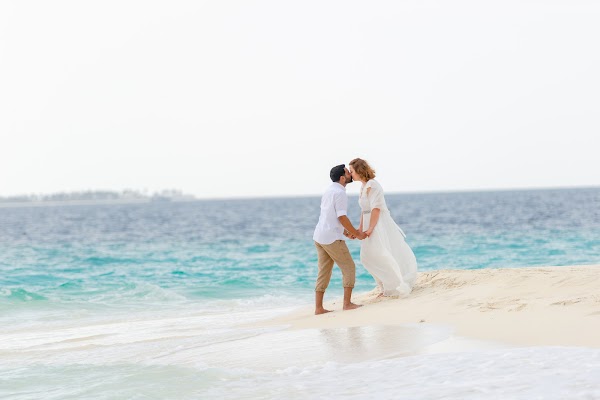 J & Y Honeymoon Portrait at Eriyadhu Island Resort — frame 3