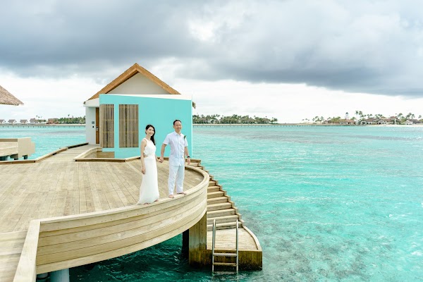 S & H Anniversary Portrait at Hard Rock Hotel Maldives, Hard Rock Hotel Maldives, Kaafu Atoll, Maldives — frame 4