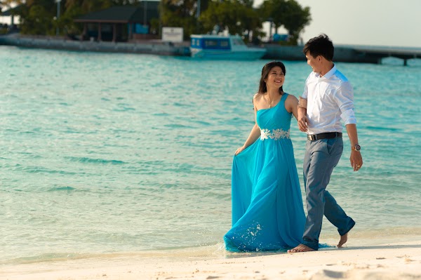 P & N Honeymoon Portrait at Paradise Island Resort and Spa, Paradise Island Resort and Spa, Kaafu Atoll, Maldives — frame 11