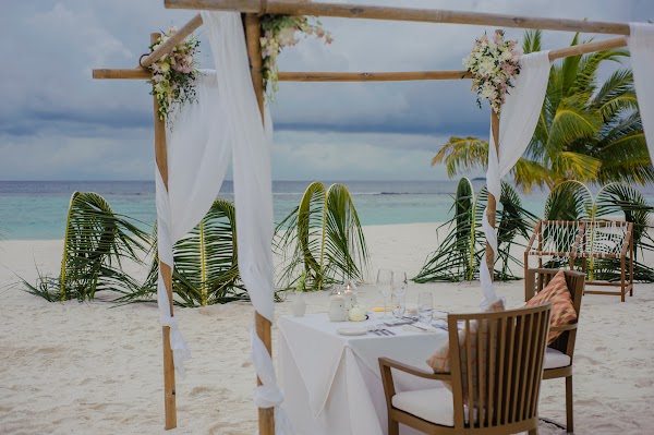 P & G  Elopement at Mirihi Island Resort, Mirihi Island Resort, Alifu Dhaalu Atoll, Maldives — frame 37