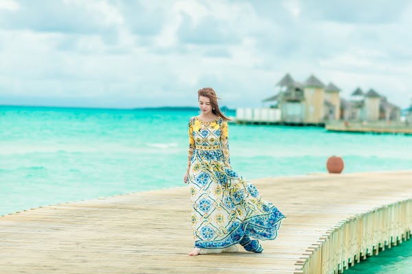 Y & S Honeymoon Portrait at Soneva Jani — frame 3