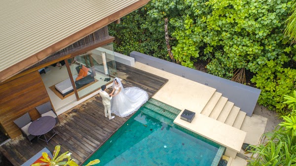 G & H Pre-Wedding Portrait at Park Hyatt Maldives, Hadahaa — photographed at Park Hyatt Maldives Hadahaa, Gaafu Alifu (North Huvadhu) Atoll — frame 9