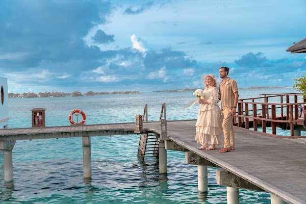 Christina + Mounaim at Villa Nautica, Villa Nautica, Paradise Island, Kaafu Atoll, Maldives — frame 5