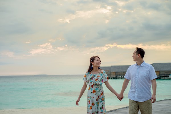 M & S Honeymoon Portrait at Milaidhoo Island Maldives, Milaidhoo Island Maldives, Baa Atoll, Maldives — frame 34