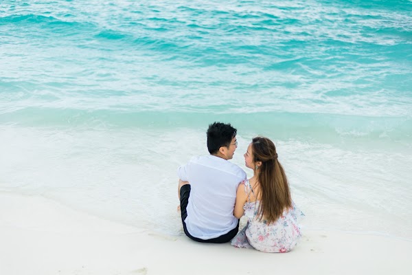 J & H Honeymoon Portrait at Kuramathi Maldives, Kuramathi Maldives, Alifu Alifu Atoll, Maldives — frame 11
