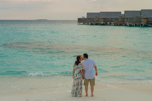 M & S Honeymoon Portrait at Milaidhoo Island Maldives, Milaidhoo Island Maldives, Baa Atoll, Maldives — frame 36