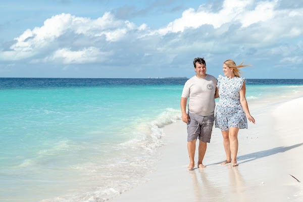 K & J Anniversary Portrait at Fihaalhohi Island Resort, Fihaalhohi Island Resort, Kaafu Atoll, Maldives — frame 13
