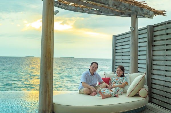 M & S Honeymoon Portrait at Milaidhoo Island Maldives — frame 9