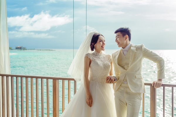 G & H Pre-Wedding Portrait at Park Hyatt Maldives, Hadahaa — photographed at Park Hyatt Maldives Hadahaa, Gaafu Alifu (North Huvadhu) Atoll — frame 5