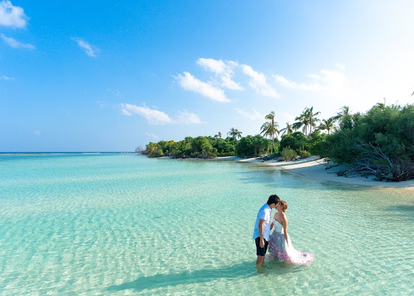 I & H Honeymoon Portrait at Soneva Jani, Soneva Jani, Noonu Atoll, Maldives — frame 15