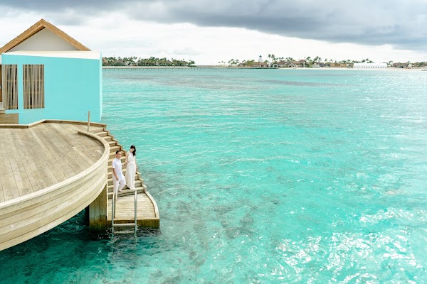 S & H Anniversary Portrait at Hard Rock Hotel Maldives, Hard Rock Hotel Maldives, Kaafu Atoll, Maldives — frame 5