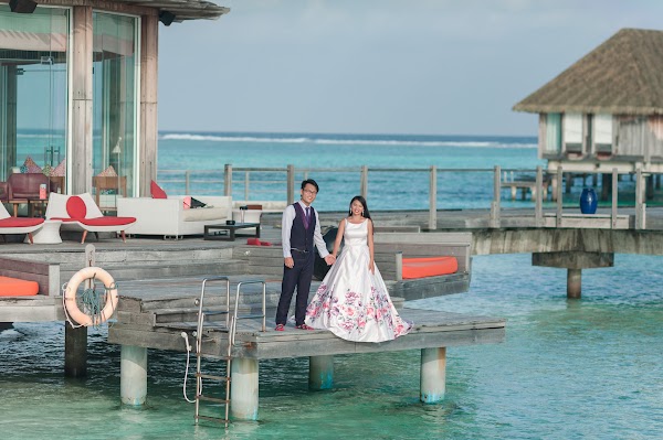 A & C Pre-Wedding Portrait at Club Med Kanifinolhu — photographed at Club Med Kanifinolhu, Kaafu (Malé) Atoll — frame 4