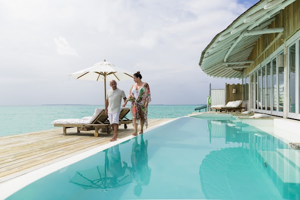 R & R Honeymoon Portrait at Soneva Jani — frame 3