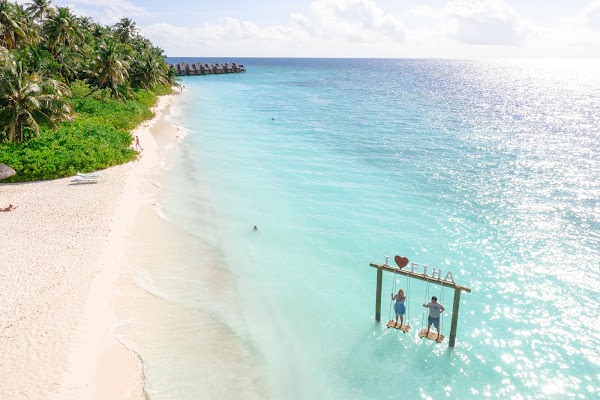 K & J Anniversary Portrait at Fihaalhohi Island Resort, Fihaalhohi Island Resort, Kaafu Atoll, Maldives — frame 9