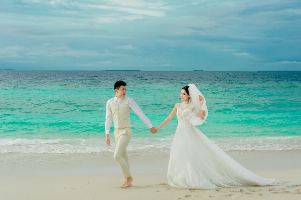 Maldives pre-wedding photography