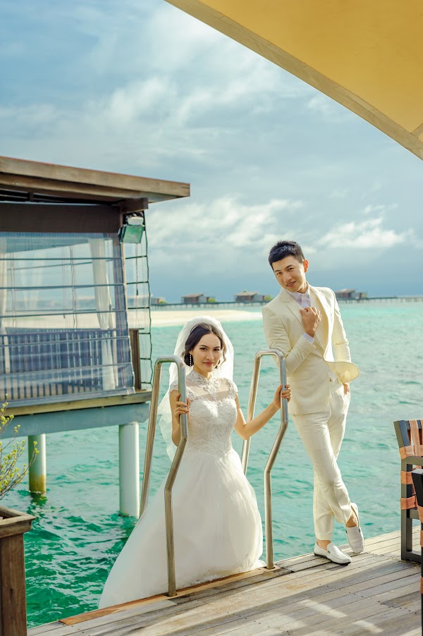 G & H Pre-Wedding Portrait at Park Hyatt Maldives, Hadahaa — frame 5