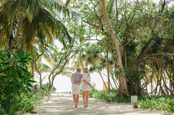 S & F Anniversary Portrait at Kanuhura — photographed at Six Senses Kanuhura, Maldives, Lhaviyani (Faadhippolhu) Atoll — frame 4