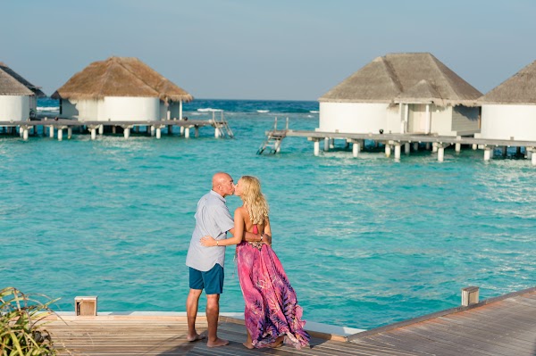 S & F Anniversary Portrait at Kanuhura, Kanuhura, Lhaviyani Atoll, Maldives — frame 29