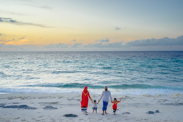 M & S Family Portrait at Fuvahmulah, Fuvahmulah, Ghaviyani Atoll, Maldives — frame 5
