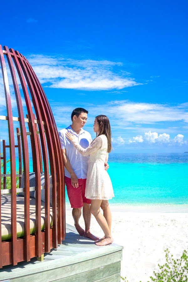 A & H Honeymoon Portrait at Amari Havodda Maldives — frame 4