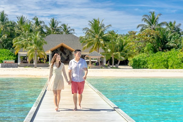 A & H Honeymoon Portrait at Amari Havodda Maldives — frame 5