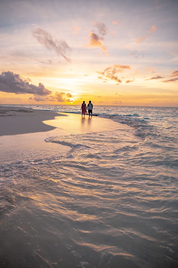 K & J Anniversary Portrait at Fihaalhohi Island Resort — Fihaalhohi Island Resort, Kaafu Atoll, Maldives — frame 10