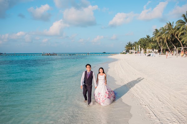A & C Pre-Wedding Portrait at Club Med Kanifinolhu — photographed at Club Med Kanifinolhu, Kaafu (Malé) Atoll — frame 8