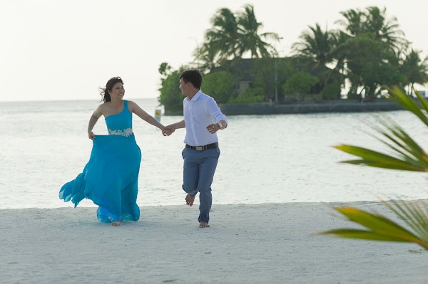 P & N Honeymoon Portrait at Paradise Island Resort and Spa, Paradise Island Resort and Spa, Kaafu Atoll, Maldives — frame 12